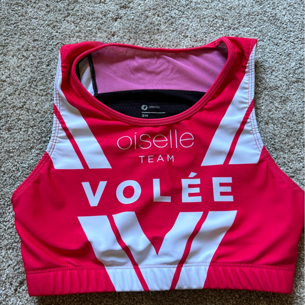 2 Oiselle Volee running crop tops